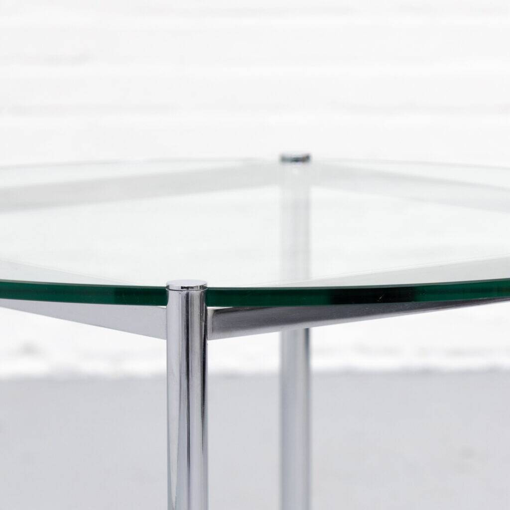 MR coffee table Mies van der Rohe for Knoll, 1980s