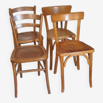 Four bistro chairs