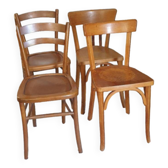 Four bistro chairs