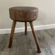 Vintage brutalist stool