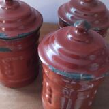 Set of 3 LT iron boxes deposited