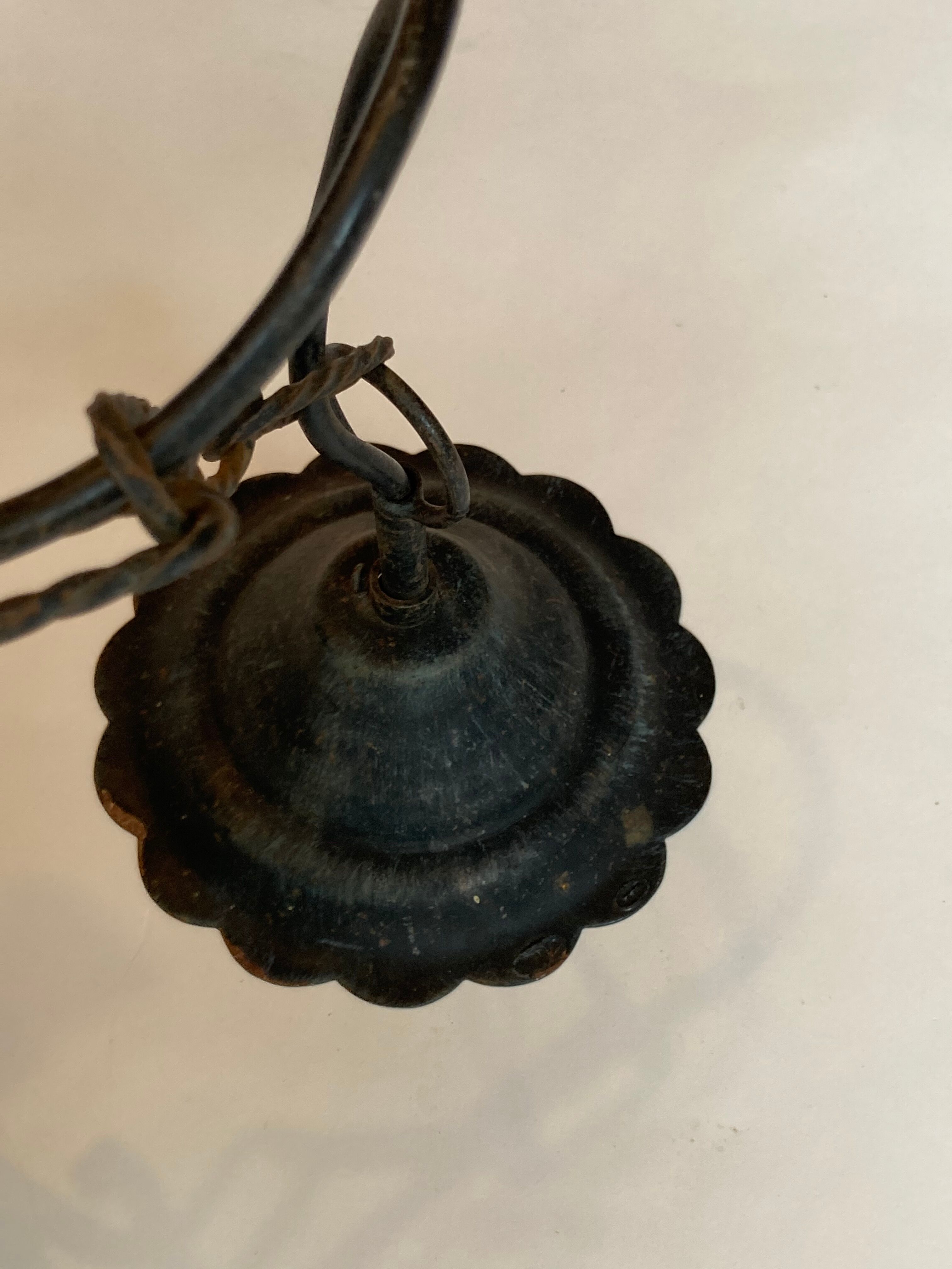 Paire de lampes hollandaises brutalistes