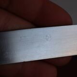 Set of 9 vintage cream table knives