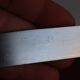 Set of 9 vintage cream table knives