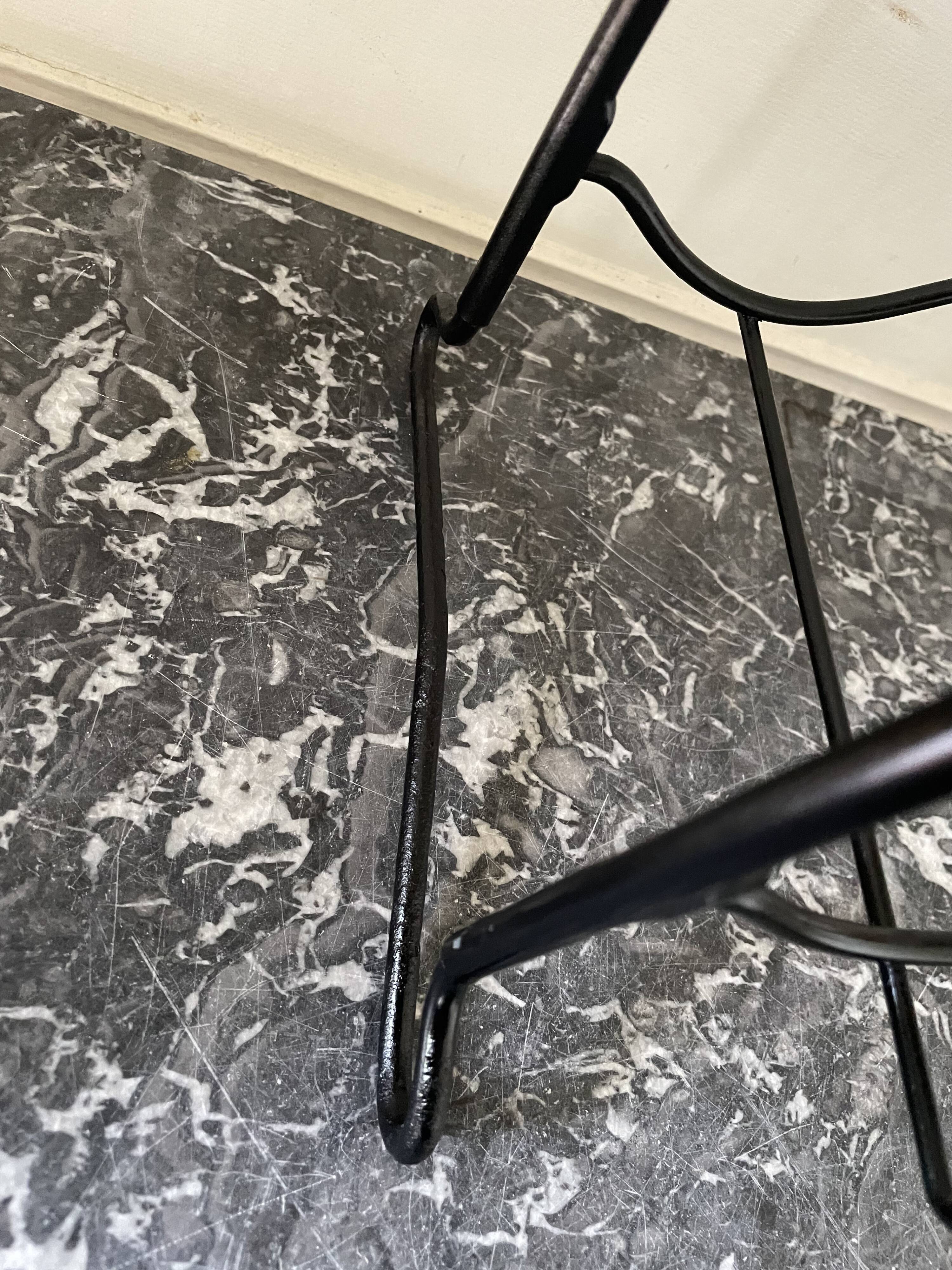 Vintage black bottle holder