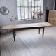 Solid oak farmhouse table with extensions (190-280cm) 1950