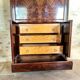 Folding secretary louis-philippe in mahogany