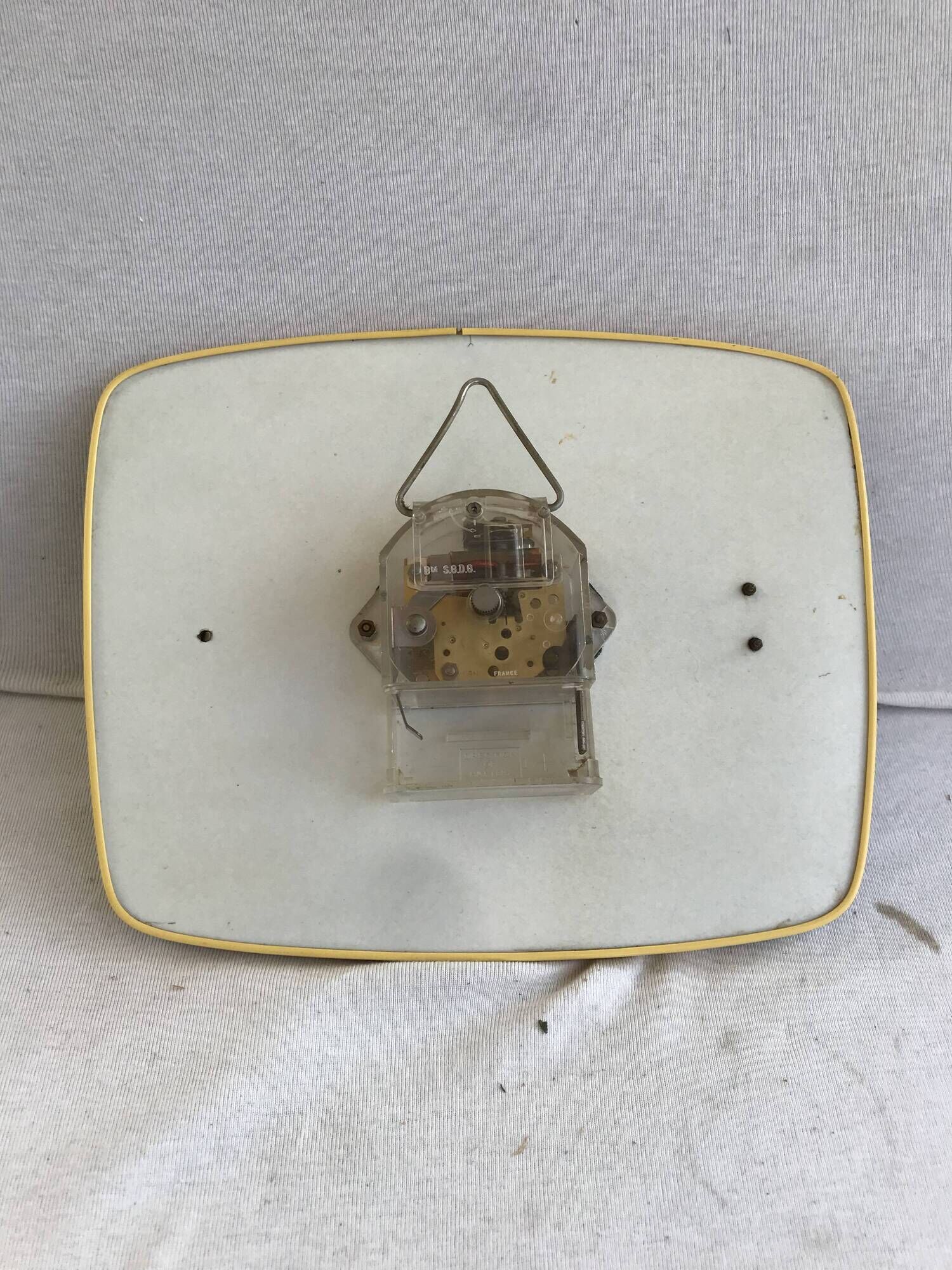 Former japy formica black clock