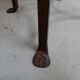 Table d'appoint ronde en métal industriel
