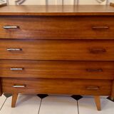 Commode vintage pieds compas