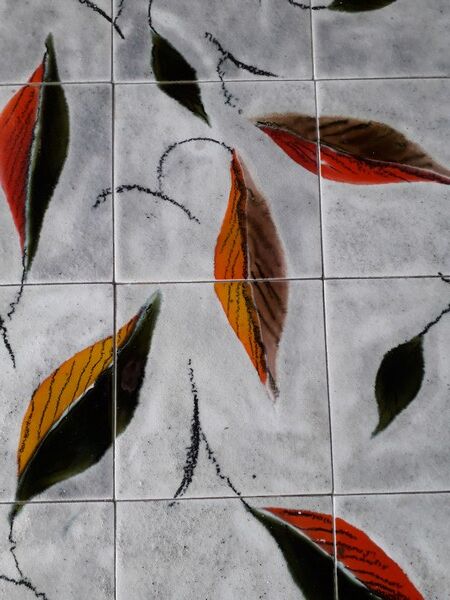 Ceramic coffee table, 1950