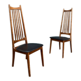Pair of chairs danish 60s