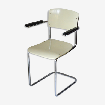 1930s Bauhaus style "Freischwinger" chair