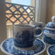 Villeroy & Boch "blue castle" breakfast service
