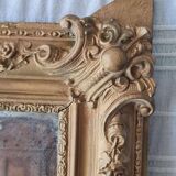 Antique gilded mirror