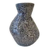 Gray ceramic vase from the 1950s
