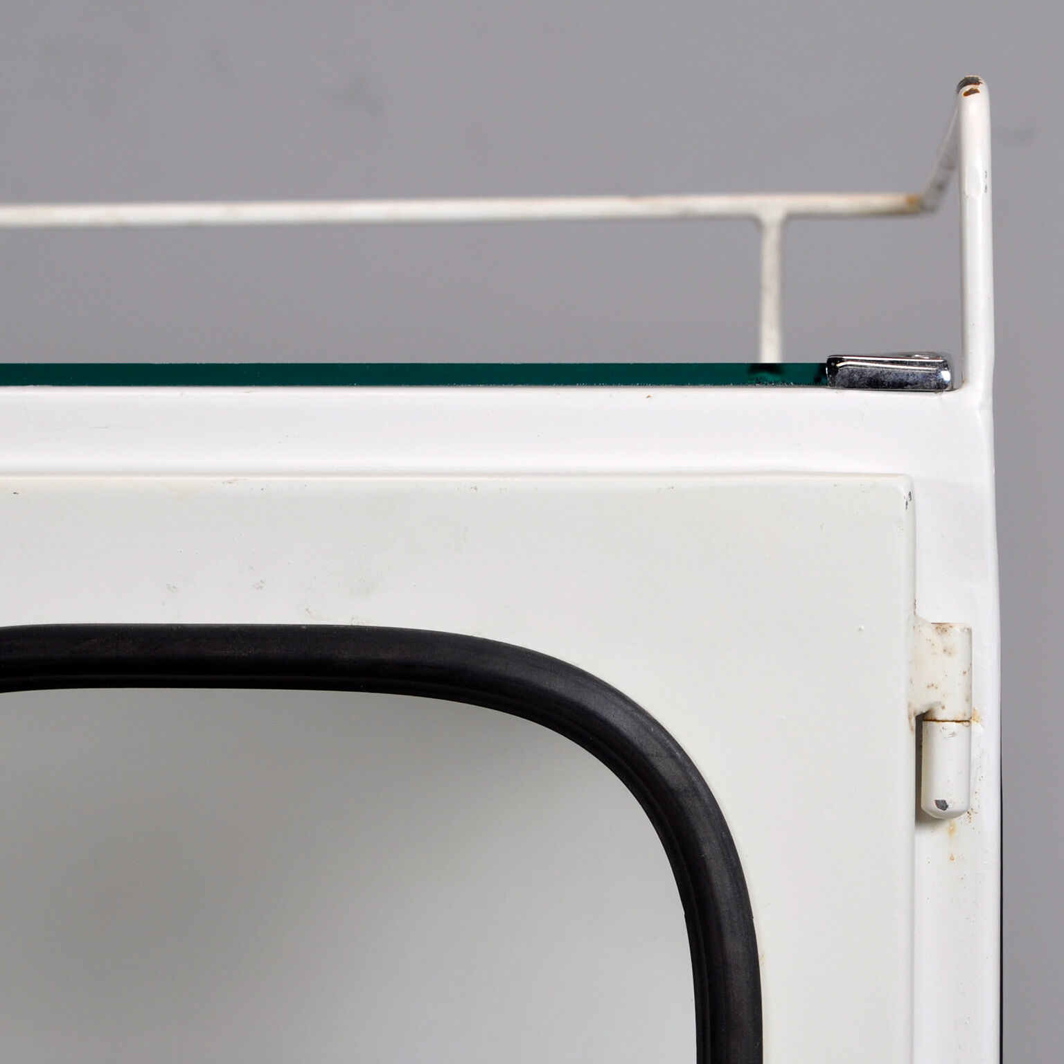 Vintage iron medical trolley 1970s