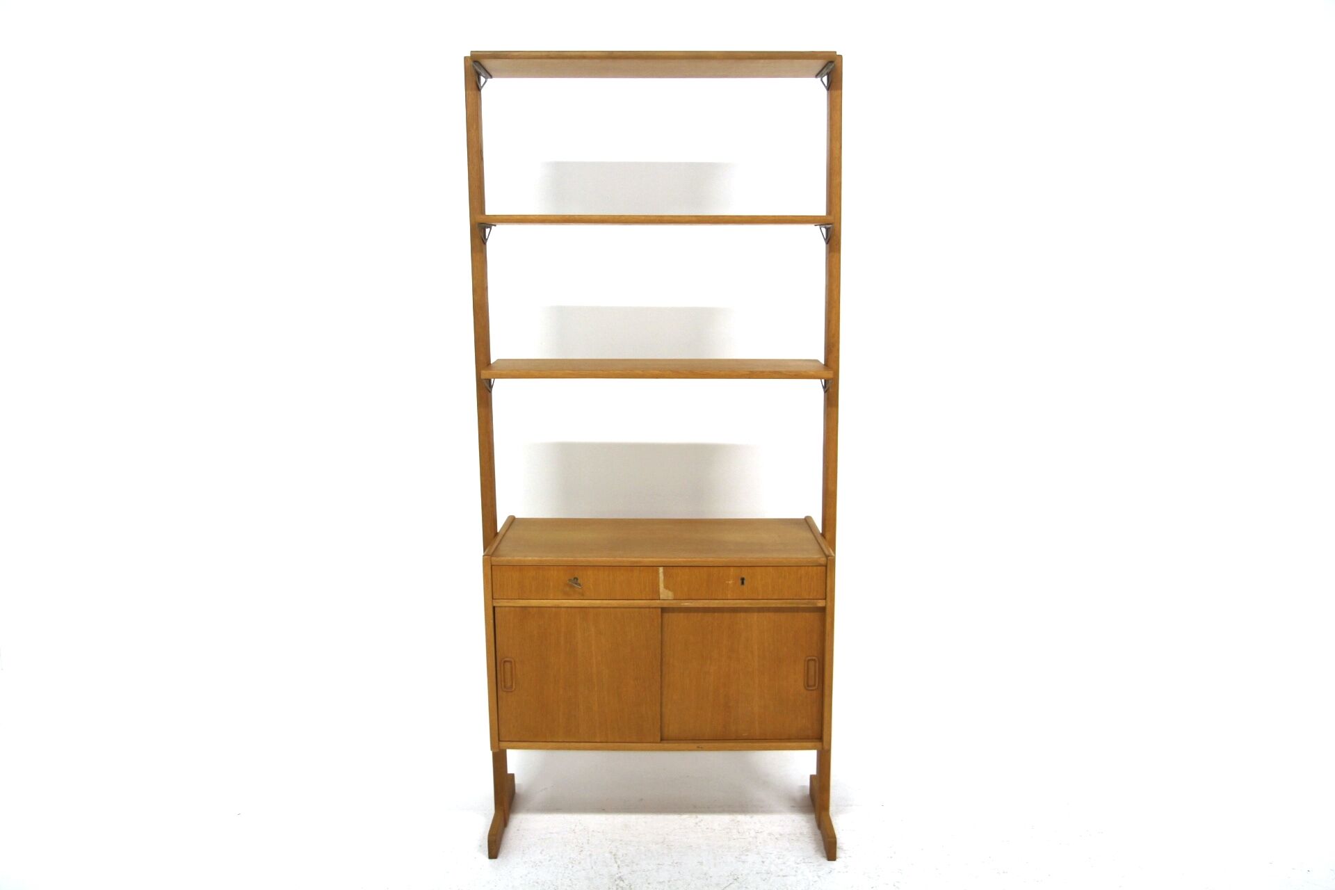Scandinavian bookcase "Contur" in teak, Möbel-Ikea, Sweden, 1960