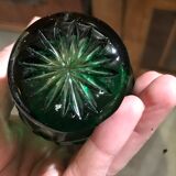 Bohemian crystal vase
