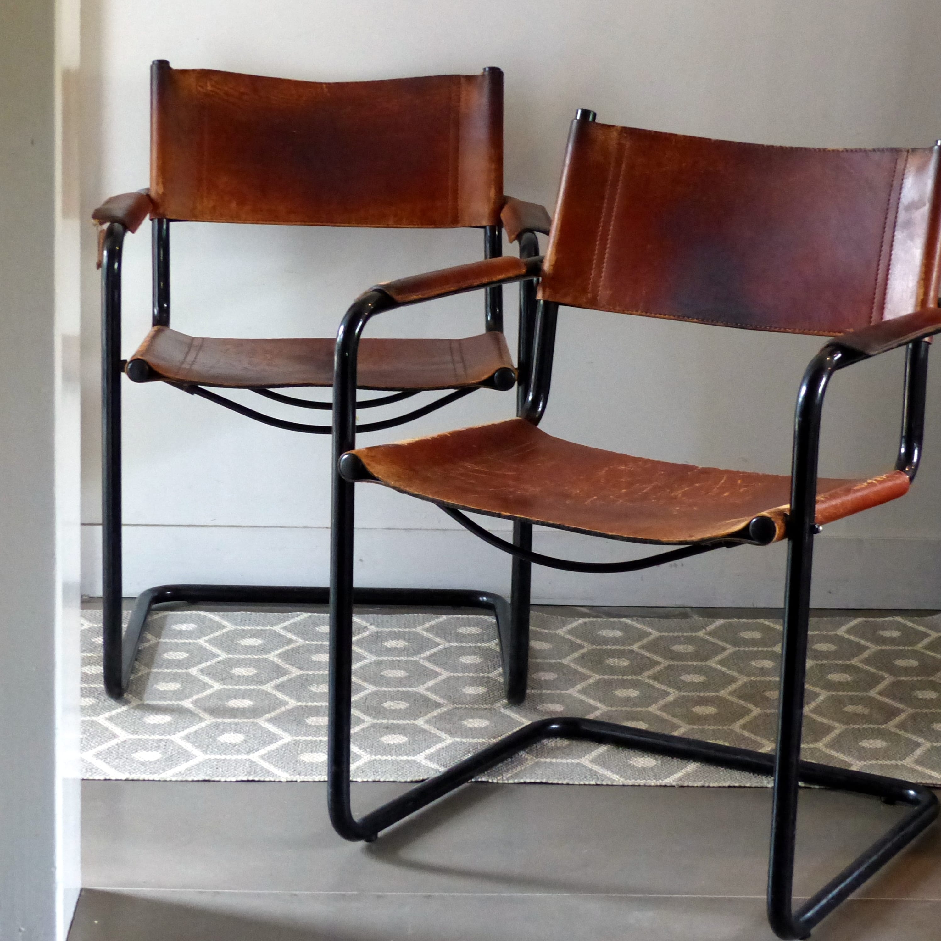 Pair of mg5 Matteo Grassi armchairs