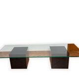 Table basse en verre