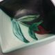 Cups in enamelled earthenware of Vallauris signed Blaise Rubino