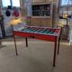 Vintage foosball table