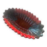 Fruit cup in enamelled ceramic stamped Vallauris, vintage 1960