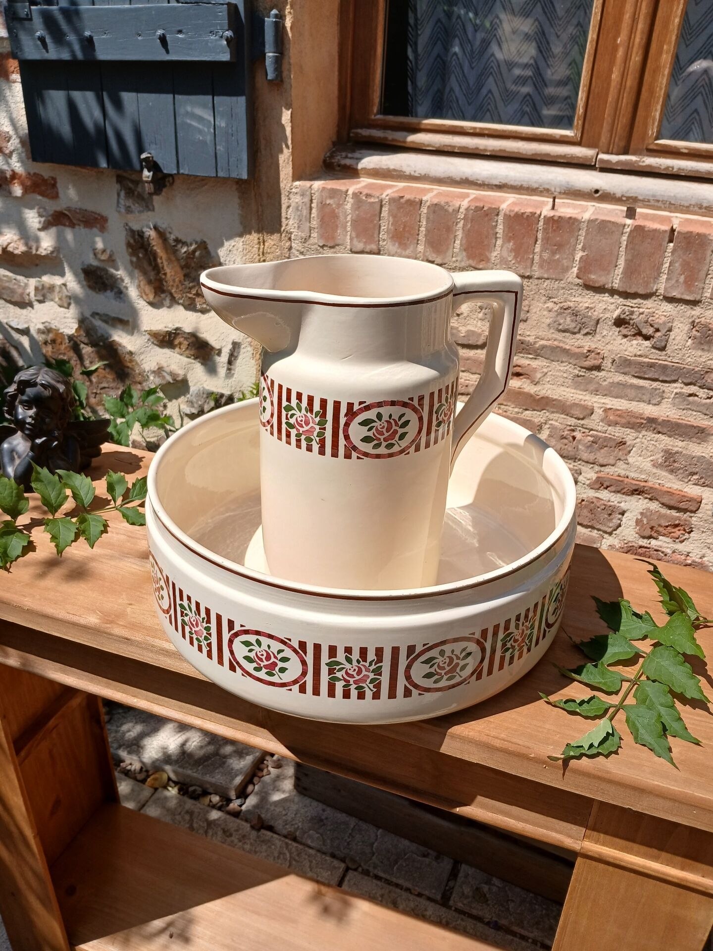 Ensemble de toilette vintage Niderviller