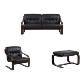 Vintage Scandinavian salon "La Boutique Danoise": Sofa, Armchair and