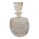 Carafe à whisky ovale en cristal taillé
