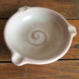 Glazed terracotta ashtray