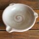 Glazed terracotta ashtray