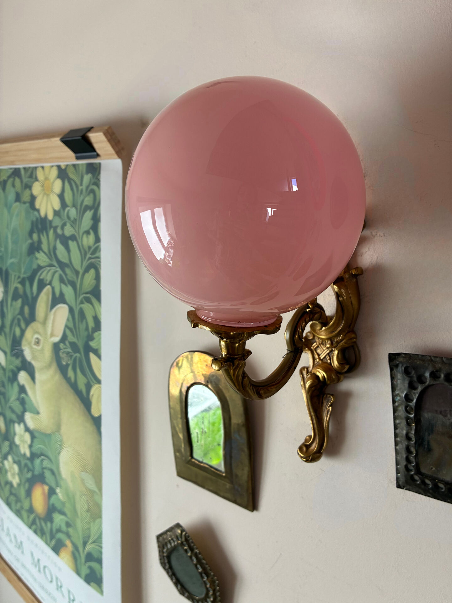 Pair of antique wall sconces
