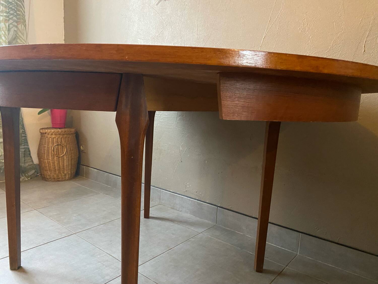 Vintage round table from the 60s