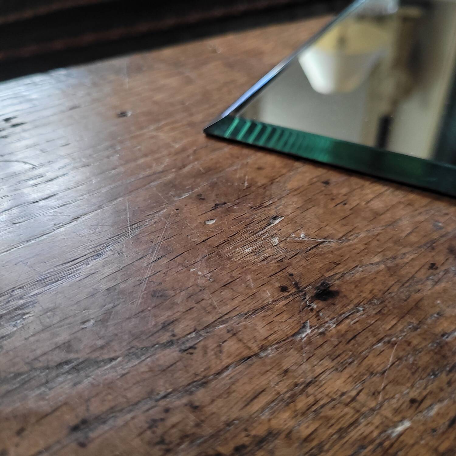 Miroir rectangulaire biseauté — 70’s