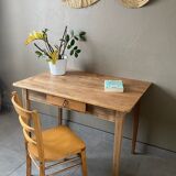 Vintage oak desk