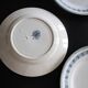 Set of 5 ironstone plates Moulin des Loups & Hamage