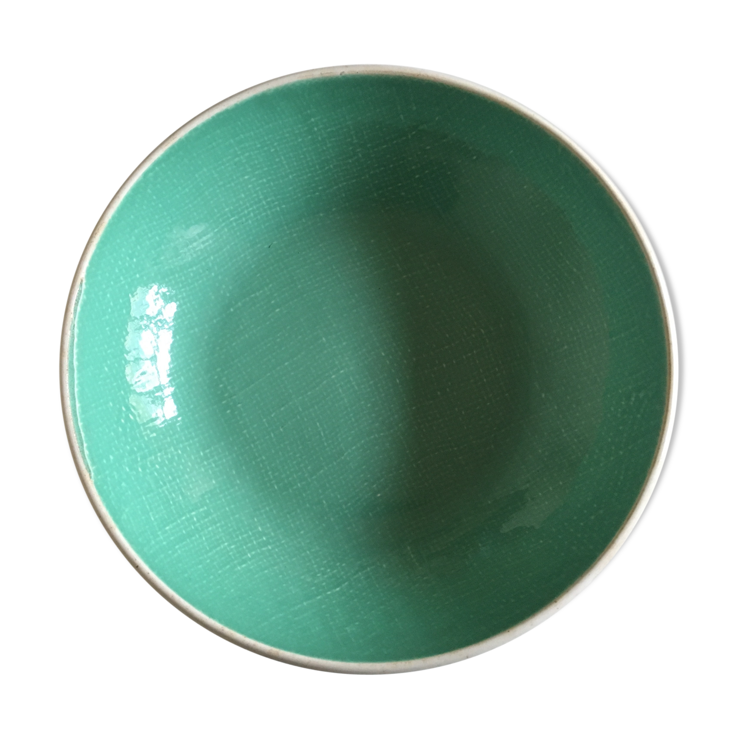 deep dish or bowl Deauville ceramic of Salins, 60 s