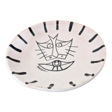 Ceramic dish Cesar Manrique