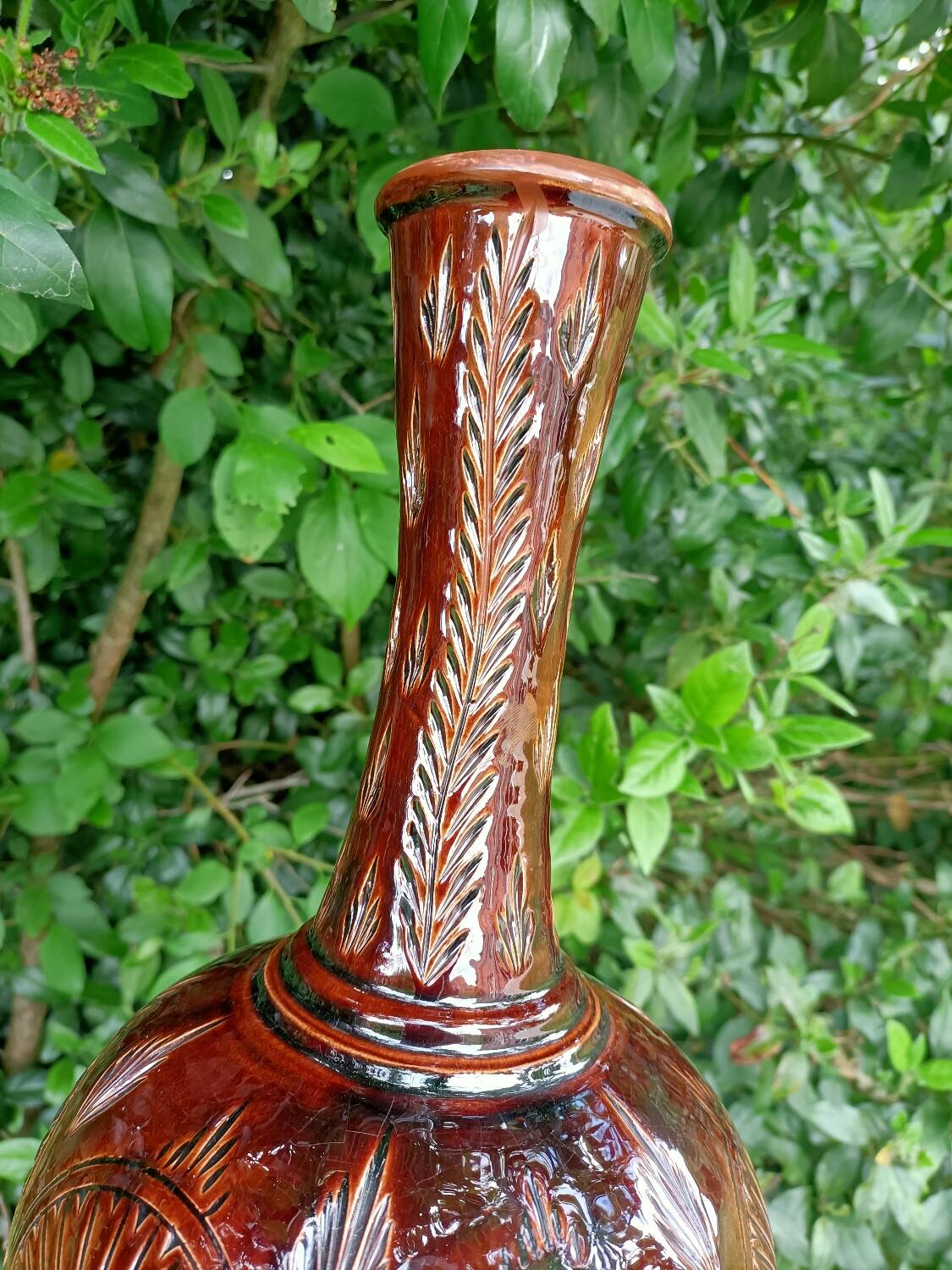 Retro ceramic vase