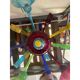 Murano Multicolors Glass Chandelier Random Colors 5 Arms