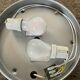 Vintage frosted glass wall or ceiling light