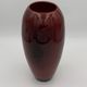 Max Idlas vase, red ceramic "ox's blood", 1970s