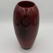 Vase Max Idlas, céramique rouge « Sang de bœuf », années 1970