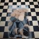 Wooden travel board game box (bayard brand)