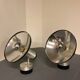 Set of Philips wall/ceiling lamps, aluminium, 1970s
