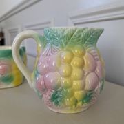 Coffee set in earthenware