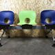 Paul Barbieri Oliva Rexite 3-Seater Bench, Chrome, Italy