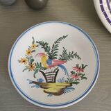 Assiette lallier '' Moustier '' P